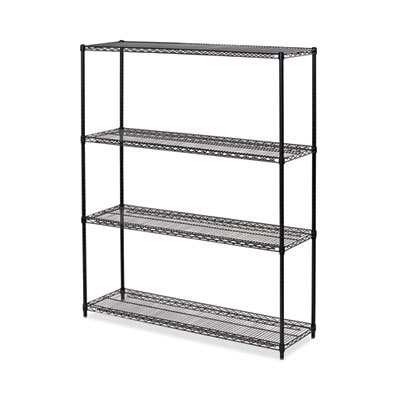 Starter Unit Wire Shelving: 4 Shelves